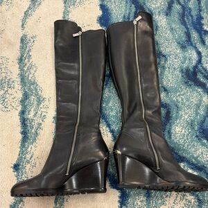 Brand New - Michael Kors Over the Knee Leather Winter Boots